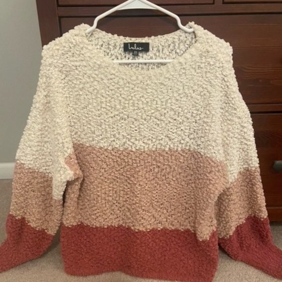 Lulus popcorn multicolor sweater - Picture 1 of 1
